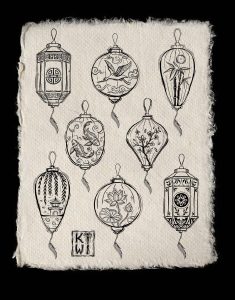 Hoi An lantern Vietnamese Culture Tattoo designs