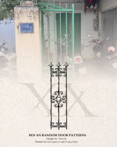 Hoi An Iron Gate Tattoo inspired by a traditional entrance gate