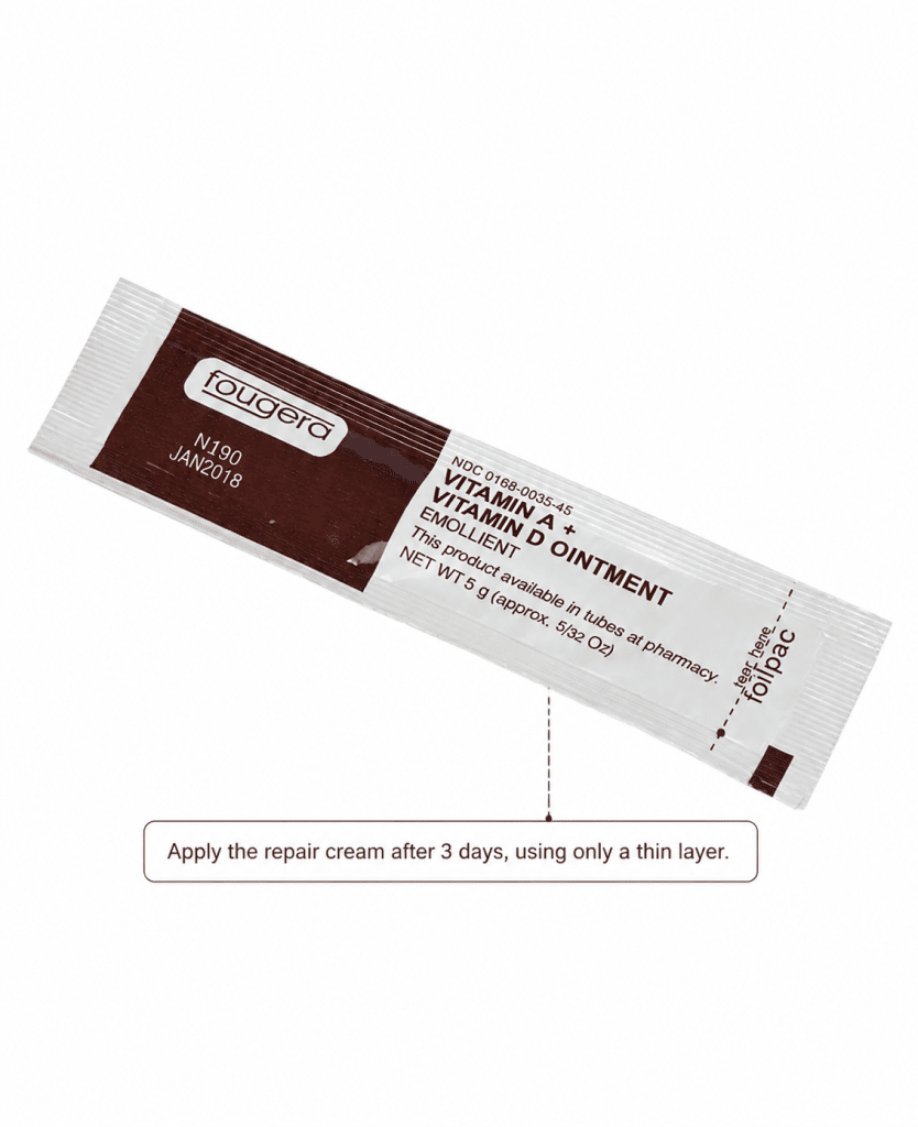 Tattoo aftercare repair cream recommended by Tattoo Station Hoi An for faster healing