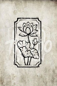 Vietnamese Lotus Tattoo at Tattoo Station Hoi An